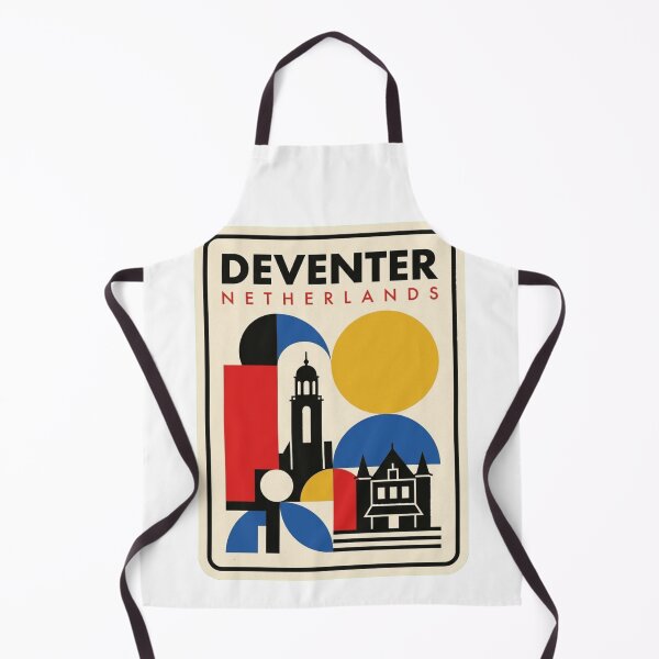 Item preview, Retro Deventer Bauhaus Geometric Skyline designed and sold by k3rstman1.