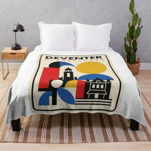 Item preview, Retro Deventer Bauhaus Geometric Skyline designed and sold by k3rstman1.