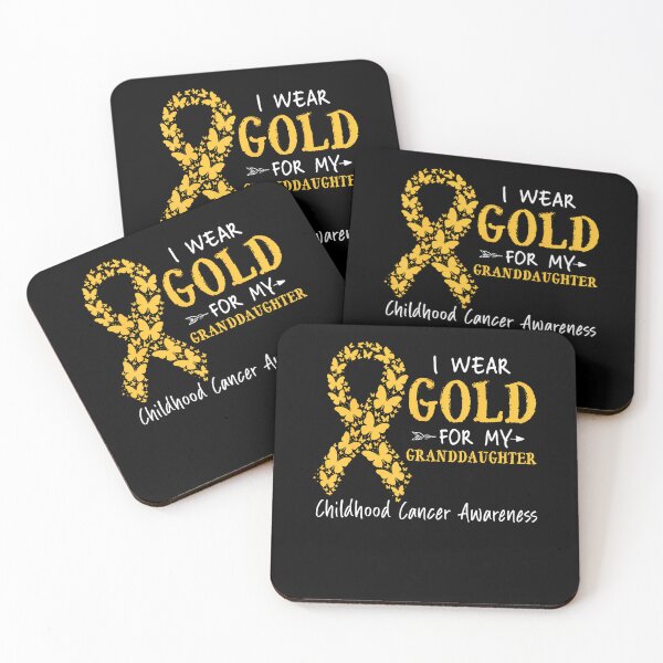 Item preview, I Wear Gold For My Granddaughter Childhood Cancer Awareness designed and sold by Eat-Apples.
