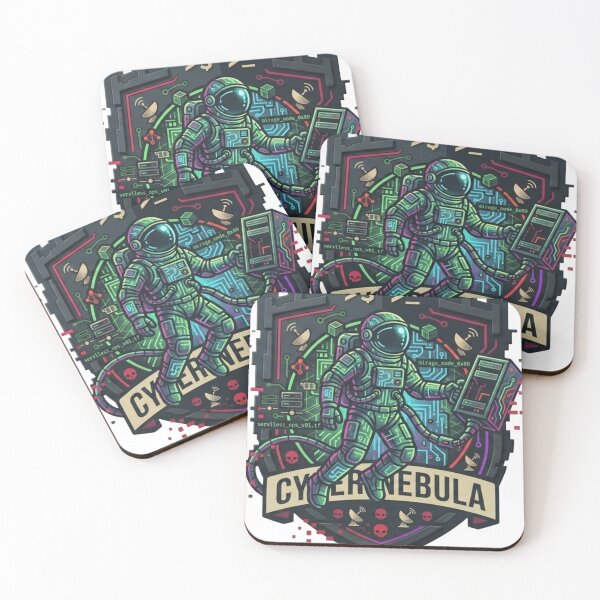 Item preview, Cloud Custodian Cyber Nebula Serverless Architect DevOps SRE Badge designed and sold by TechNexusPrints.