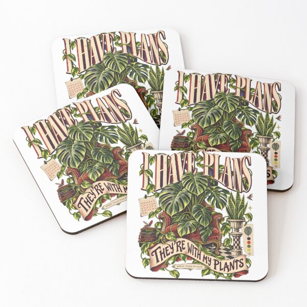 Item preview, I Have Plans They’re With My Plants Funny Plant Lover Design designed and sold by Trendy-Artistry.