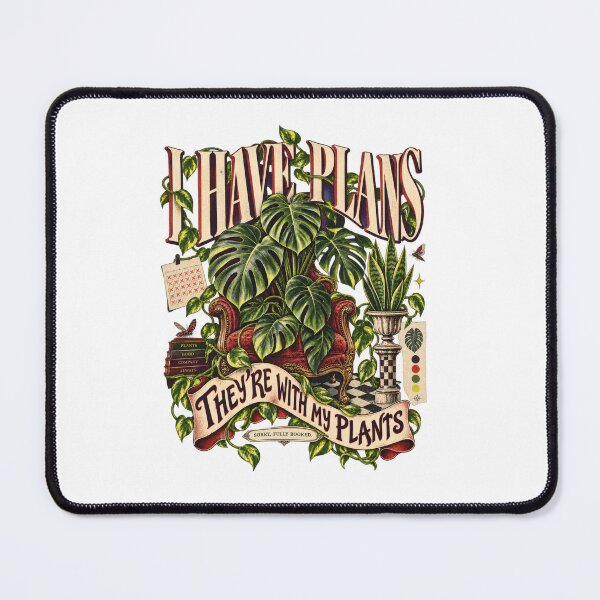 Item preview, I Have Plans They’re With My Plants Funny Plant Lover Design designed and sold by Trendy-Artistry.