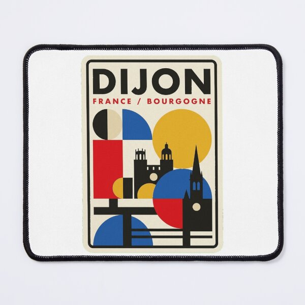 Item preview, Retro Dijon Bauhaus Geometric Skyline designed and sold by k3rstman1.