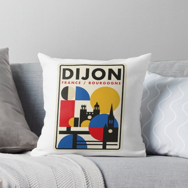 Item preview, Retro Dijon Bauhaus Geometric Skyline designed and sold by k3rstman1.