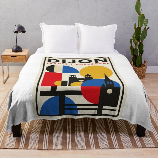 Item preview, Retro Dijon Bauhaus Geometric Skyline designed and sold by k3rstman1.