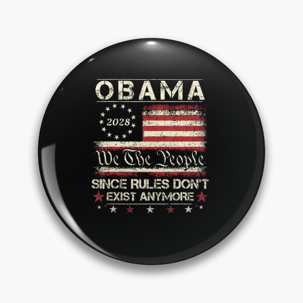 Item preview, Obama 2028 Since Rules Don'T Exist Anymore We The People designed and sold by Eat-Apples.