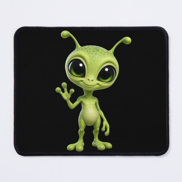 Item preview, Cute Alien Waving designed and sold by Moviebuff91.