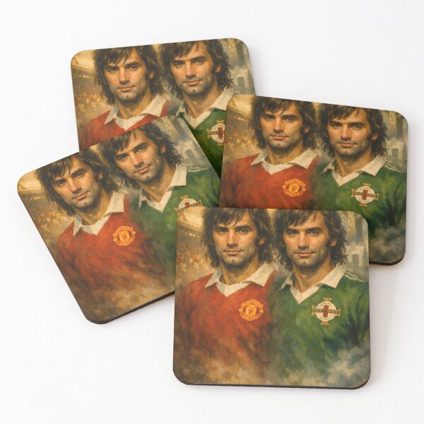 Item preview, George Best – The Fallen Angel of Belfast | designed and sold by WhisperFrame.