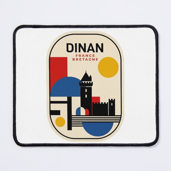 Item preview, Retro Dinan Bauhaus Geometric Skyline designed and sold by k3rstman1.