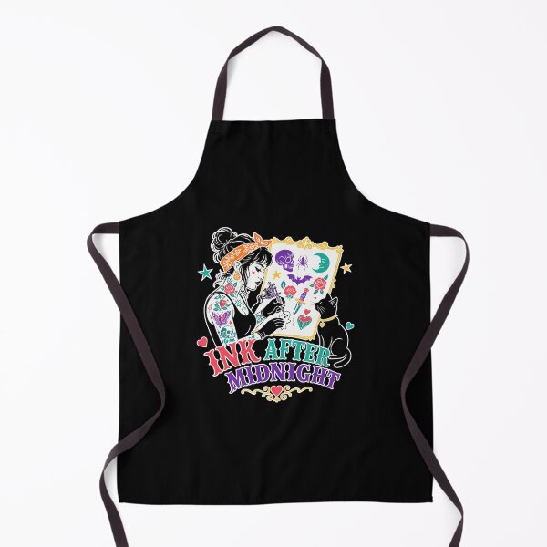 Item preview, Halloween Tattoo Artist | Ink After Midnight Ghost Tattoo designed and sold by Uglyandcute.