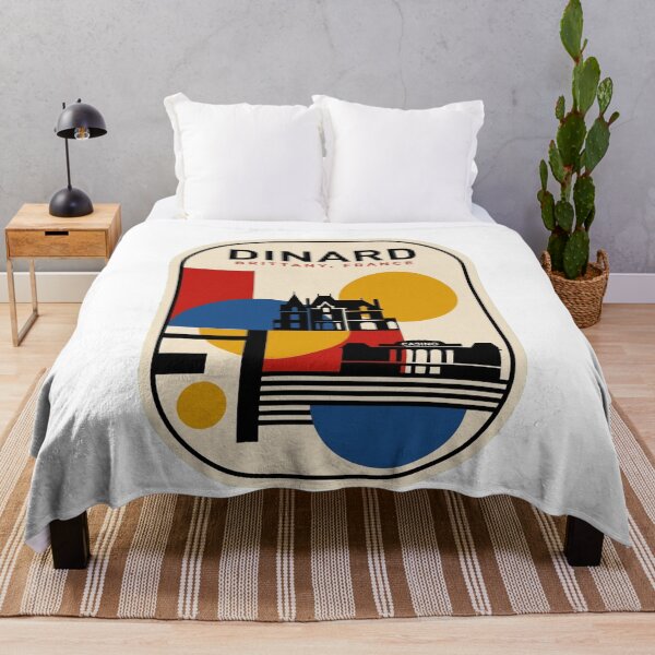 Item preview, Retro Dinard Bauhaus Geometric Skyline designed and sold by k3rstman1.