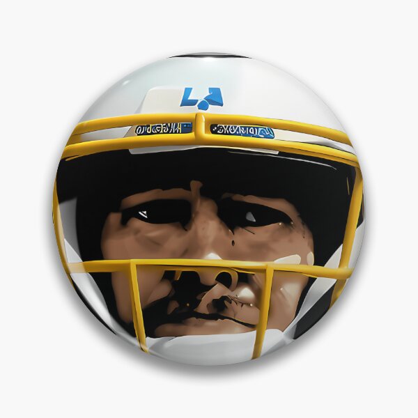 Item preview,  Justin Herbert Los Angeles C Helmet designed and sold by DanielConner.