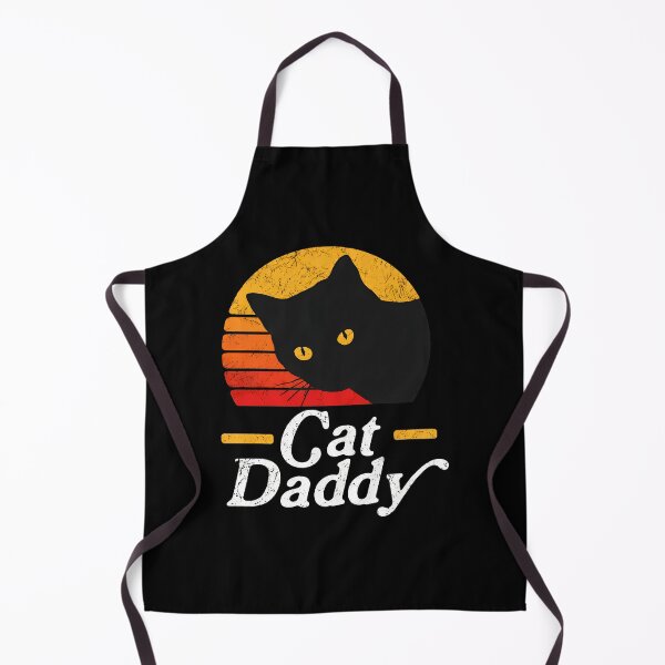 Item preview, Retro Cat Daddy Sunset Vintage Feline Lover Apparel designed and sold by Dmo3HarkoArt.