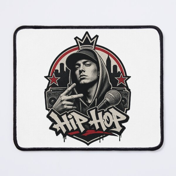 Item preview, Eminem Inspired Hip Hop Music Icon Art Design | ⭐⭐⭐⭐⭐ designed and sold by SilverNox.