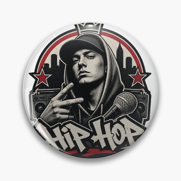 Item preview, Eminem Inspired Hip Hop Music Icon Art Design | ⭐⭐⭐⭐⭐ designed and sold by SilverNox.