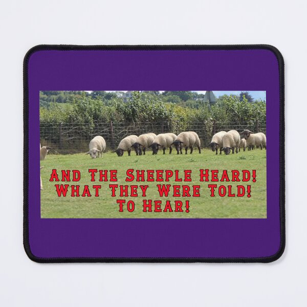 Item preview, And The Sheeple Heard designed and sold by AlienAlmanac.