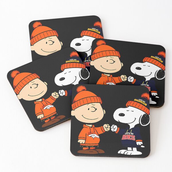 Artikelvorschau, Charlie Brown und Snoopy NFL Denver Broncos Football entworfen und verkauft von EricPeterso.