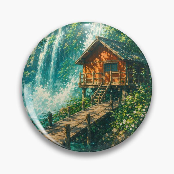 Item preview, Hidden Waterfall Cabin designed and sold by H-Tsvetkova.