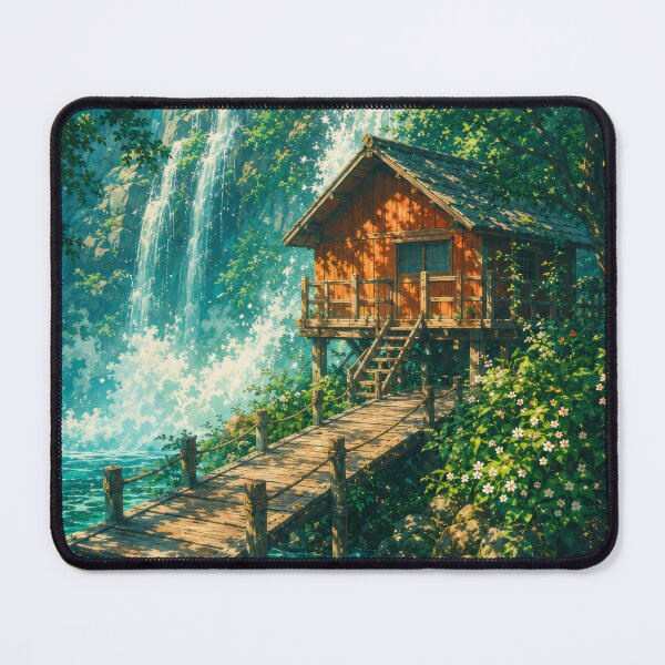 Item preview, Hidden Waterfall Cabin designed and sold by H-Tsvetkova.