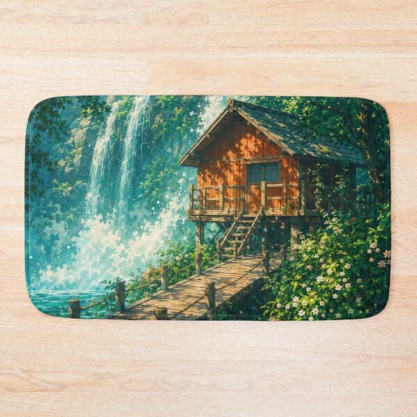 Item preview, Hidden Waterfall Cabin designed and sold by H-Tsvetkova.