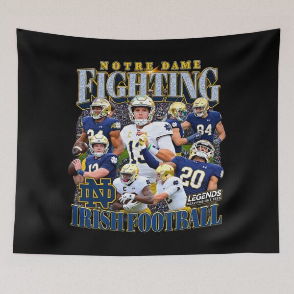 Item preview, notre dame football designed and sold by MilanHardy.