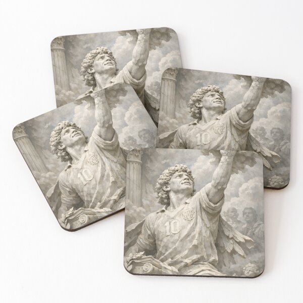 Item preview, Diego Maradona – The Hand of Creation | Classical Marble Statue Art designed and sold by WhisperFrame.