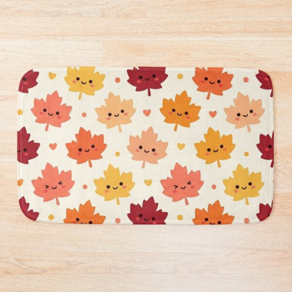 Item preview, Cute Autumn Leaves Seamless Pattern designed and sold by FashioonTrends.