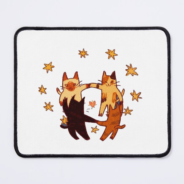 Item preview, Vintage Cute Dancing Cats designed and sold by DogoMalulu.