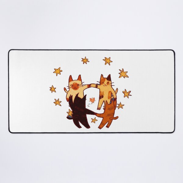 Item preview, Vintage Cute Dancing Cats designed and sold by DogoMalulu.