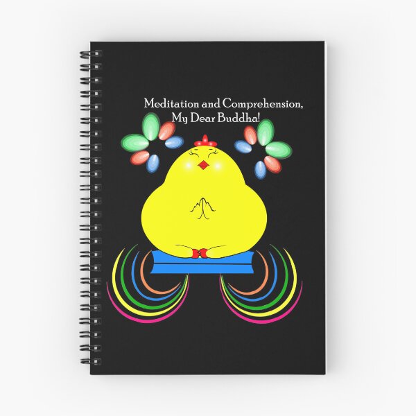 Item preview, The Little Blessing Chick Series  ,  Meditation and Comprhension,My Dear Buddha! designed and sold by Shirley cute art .