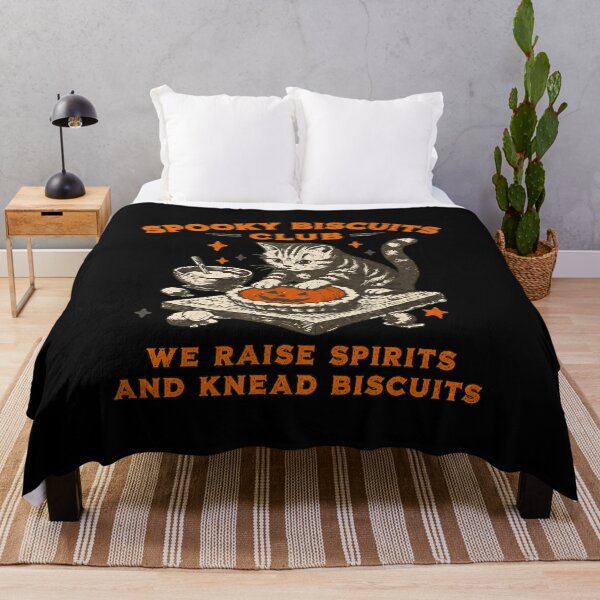 Item preview, Spooky Biscuits Club Cat Baking Pumpkin Pie Vintage Halloween designed and sold by Dmo3HarkoArt.