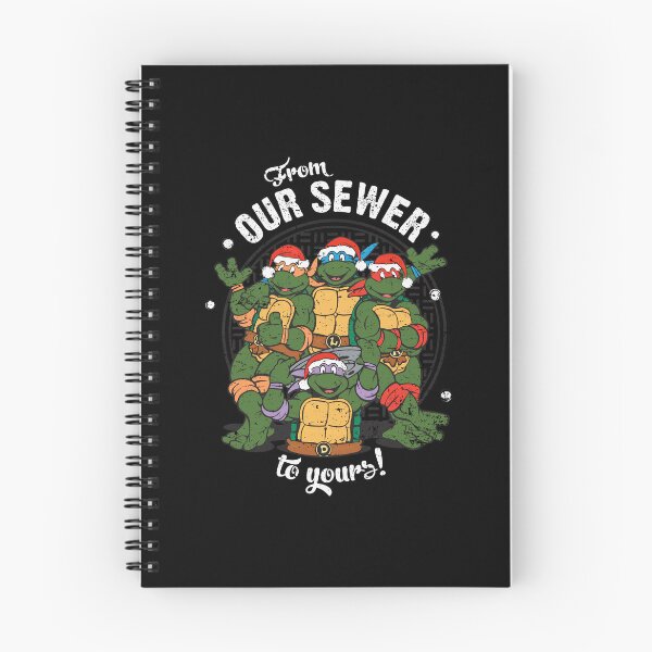 Item preview, Mutant Ninja Reptiles From Our Sewer To Yours Happy Holidays designed and sold by yakima-deona.