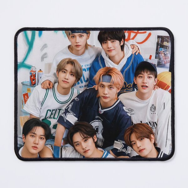 Item preview, Stray Kids logo This and THAT black and white kpop skz skzoo you make stray kids stay comeback bang chan lee know changbin hyunjin han felix seungmin IN world tour 5 star divine poster  designed and sold by Kpop-Noona.