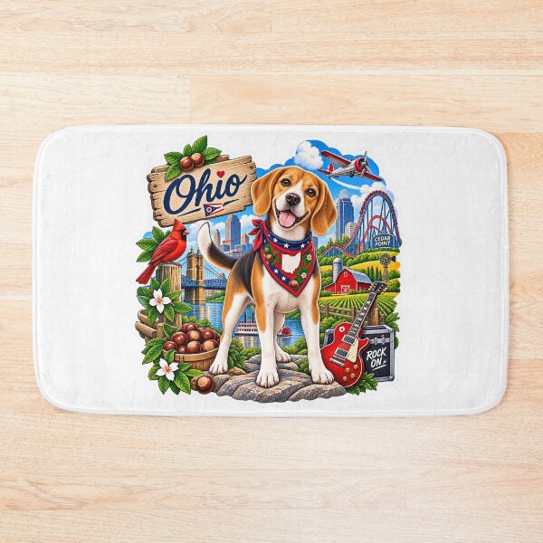 Item preview, Ohio Buckeye Dog designed and sold by Whimspired By Paxx.