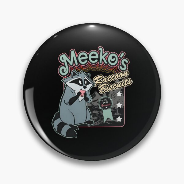 Item preview, Retro Raccoon Biscuit Co. Vintage Cartoon  designed and sold by KellyKing71823.