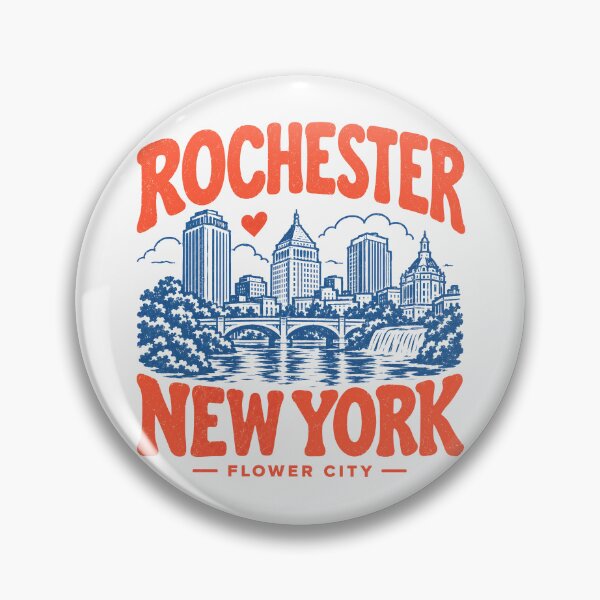 Item preview, Rochester New York Retro City designed and sold by HowToCanadian.