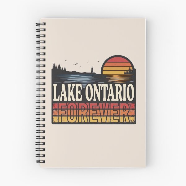 Item preview, Lake Ontario Forever Vintage Great Lakes designed and sold by dudelinart.