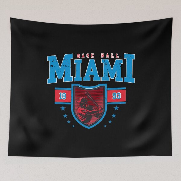 Item preview, Retro Miami Baseball  Vintage Style designed and sold by KellyKing71823.