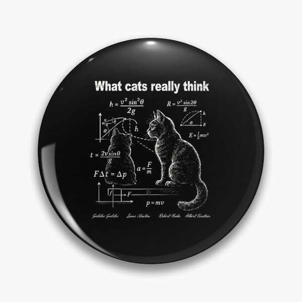 Item preview, What Cats Really Think Physics Equations designed and sold by Dmo3HarkoArt.