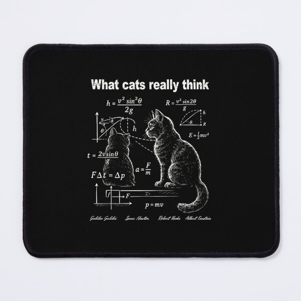 Item preview, What Cats Really Think Physics Equations designed and sold by Dmo3HarkoArt.