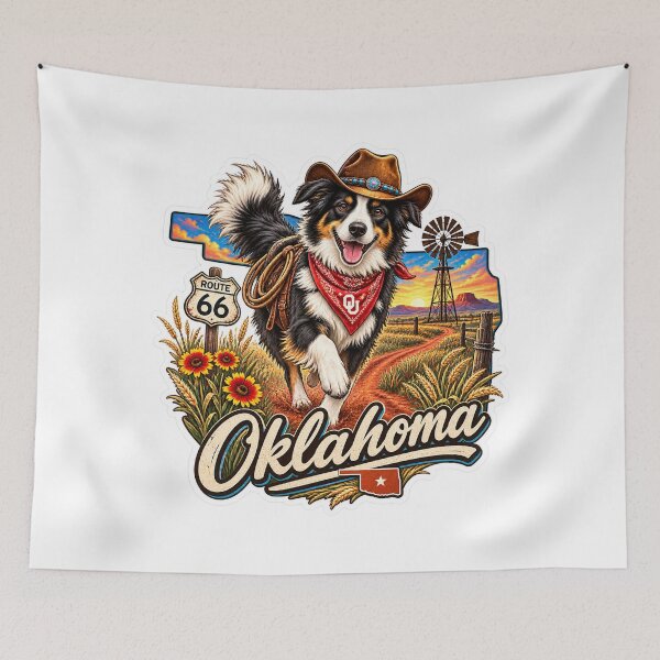Item preview, Oklahoma Red Dirt Dog designed and sold by Whimspired By Paxx.
