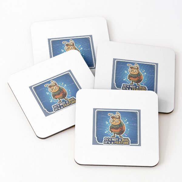 Item preview, It's Not a Bug It's a Feature - Funny Programmer Gift designed and sold by AVCART.