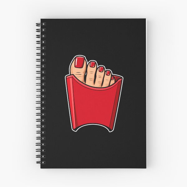Item preview, Toe Feet Fries Nail Polish Funny Tasty Fast Food Takeaway designed and sold by w1ckerman.
