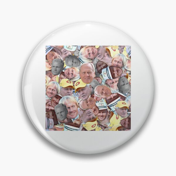 Item preview, Jack Nicklaus  - Golf Face Pattern designed and sold by TOPSHOPIAs.