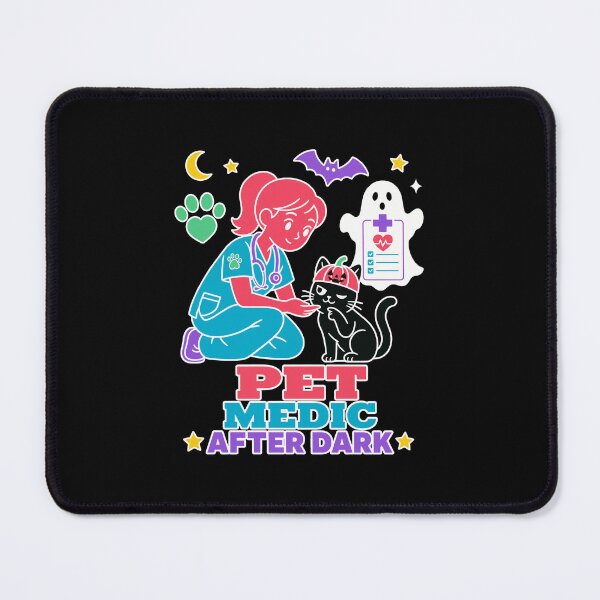 Item preview, Halloween Veterinarian | Pet Medic After Dark Black Cat designed and sold by Uglyandcute.