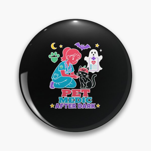 Item preview, Halloween Veterinarian | Pet Medic After Dark Black Cat designed and sold by Uglyandcute.
