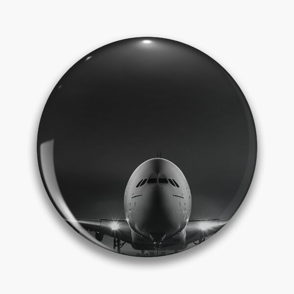 Item preview, A380 in Black and White designed and sold by Skyframe Aviation.