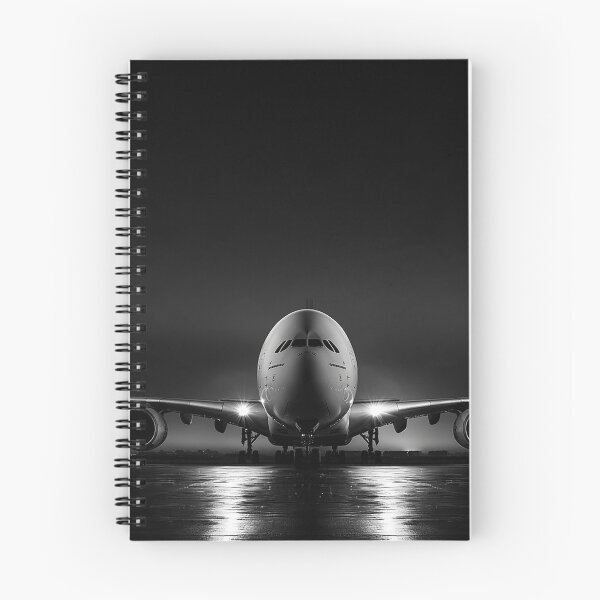 Item preview, A380 in Black and White designed and sold by Skyframe Aviation.