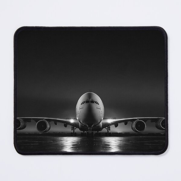 Item preview, A380 in Black and White designed and sold by Skyframe Aviation.