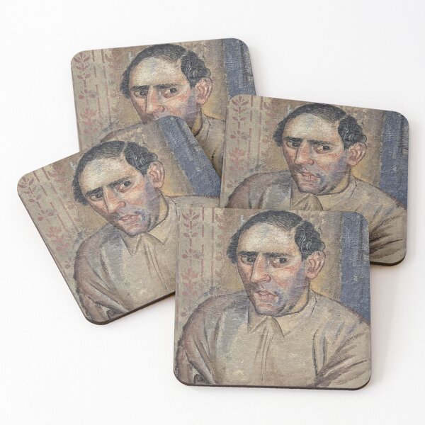 Item preview, Yankel Adler by Otto Dix – 1926 Portrait of the Polish-Jewish Artist designed and sold by EmeraldeaArt.